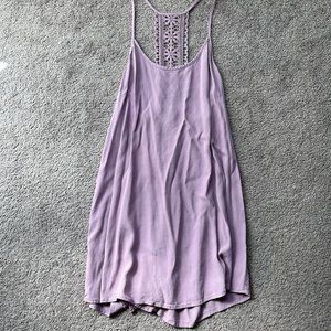 S AE Purple Dress